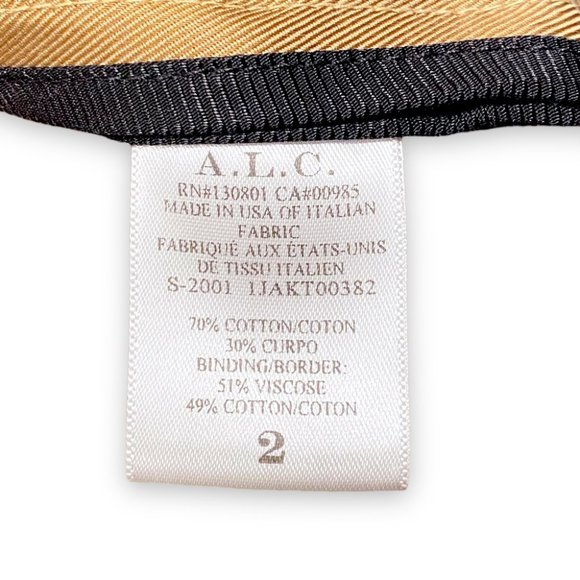 NWT A.L.C. Belted Trench Longline Coat in Camel Tan Size 2 - Picture 10 of 12